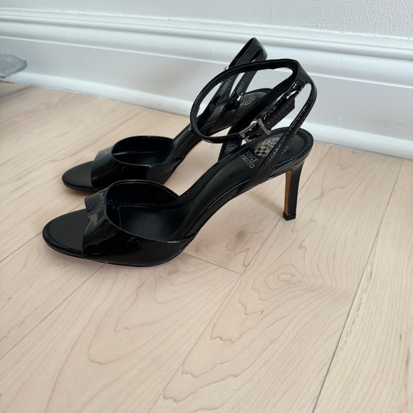 Vince Camuto Black Strappy Heels - Picture 3 of 9